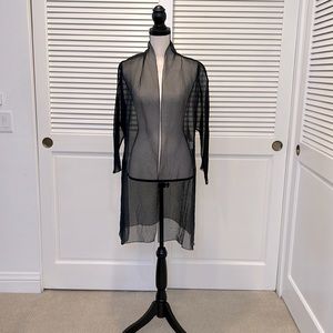 Eileen Fisher Silk Sheer Cardigan